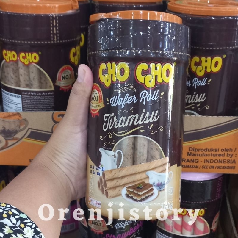 

chocho wafer roll 260 gr cho cho / astor rasa / astor cokelat stawberry tiramisu coconut parcel lebaran parcel natal dan tahun baru