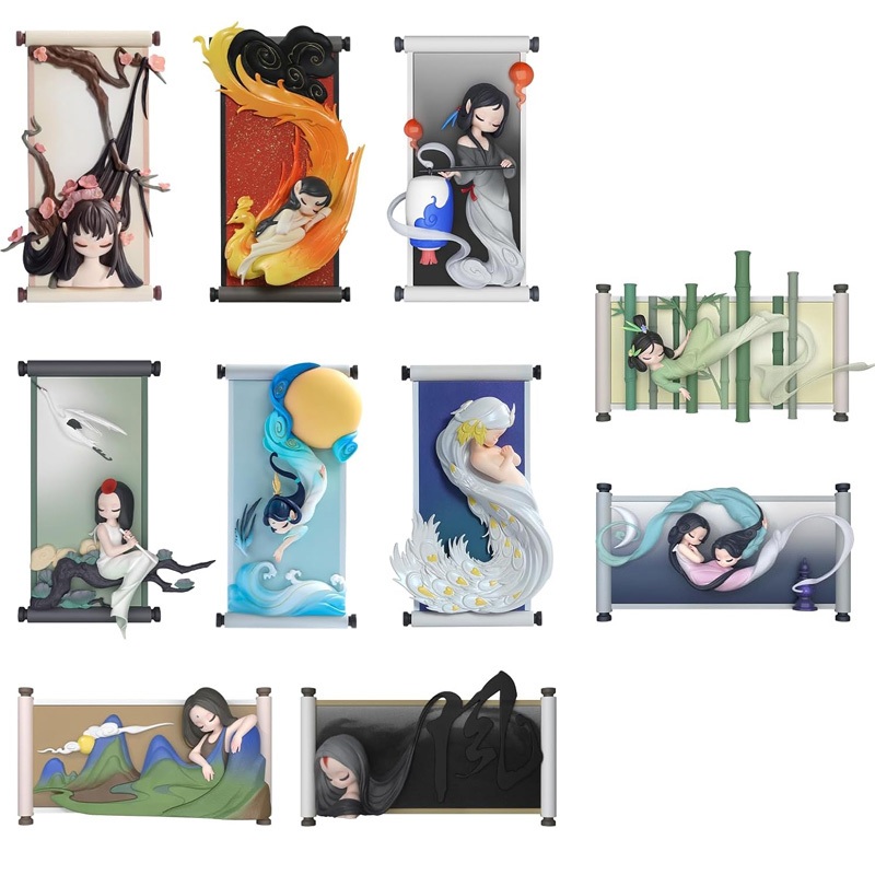 52Toys Sleep Chinese Scrolls Random 02842