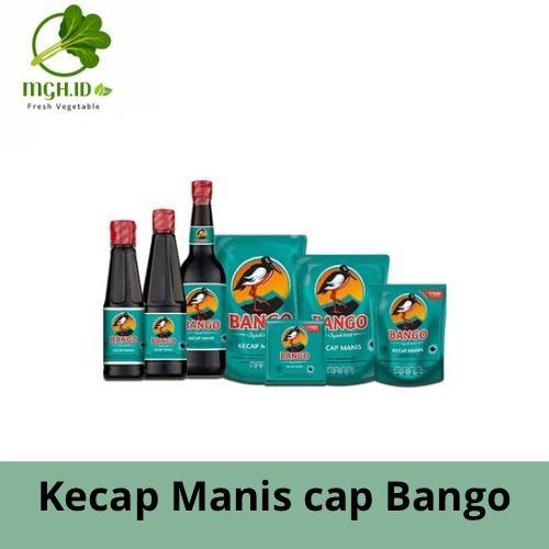 

[ECERAN/RENCENG] KECAP MANIS BANGO SACHET/POUCH/BOTOL,25gr,60ml,200ml,135ml,275ml,600ml