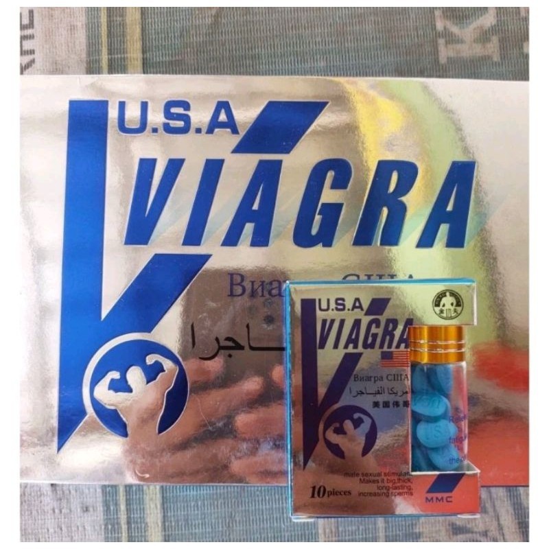 VIGRA MMC BLUE ASLI ORIGINAL 100% USA Menambah Stamina Pria TAHAN LAMA KAPSUL PIL BIRU VGR VIGRA