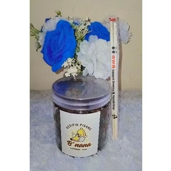 

Keripik pisang coklat toples 600ml