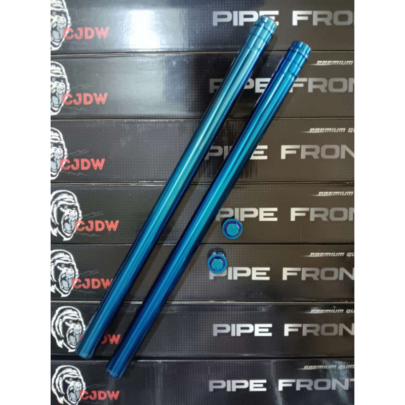 As shockbreaker as shok depan Ninja RR as 33mm Warna Gold Biru Merk CJDW