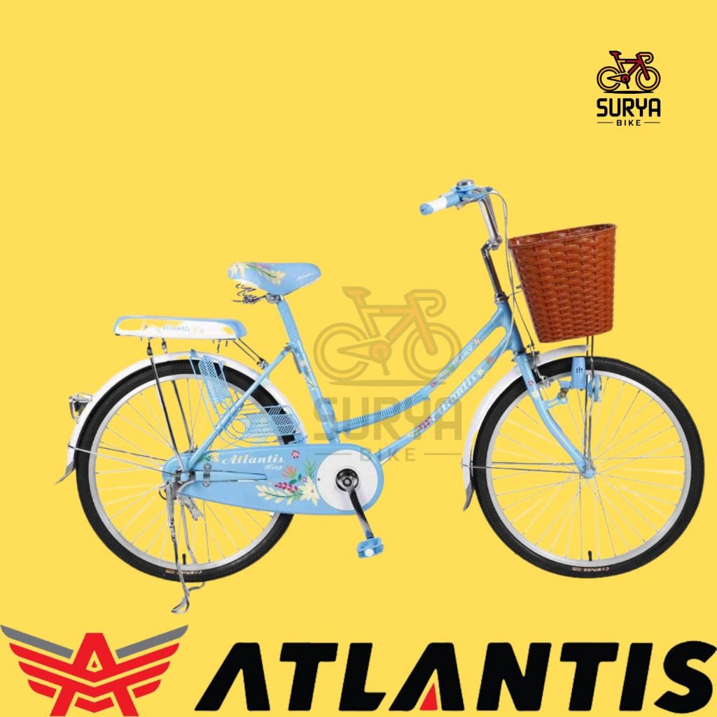 Sepeda Mini Atlantis Batik 20" Sepeda Dewasa Sepeda Mini 20inch