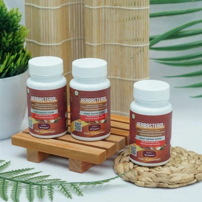 Herbasterol Obat Herbal Atasi Kolesterol Asli Bergaransi