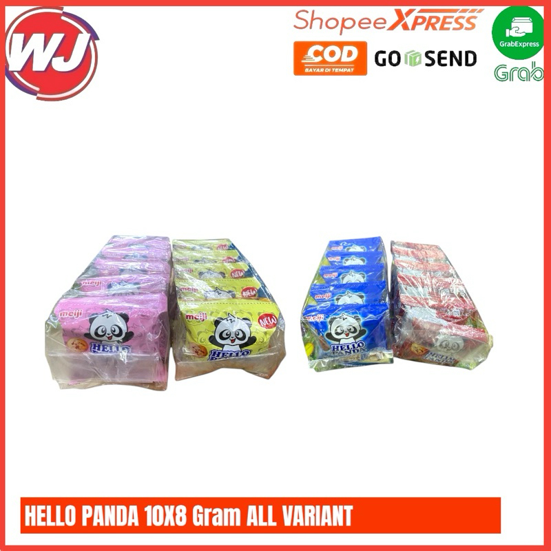 

HELLO PANDA MEIJI 10x8 GRAM ALL VARIANT