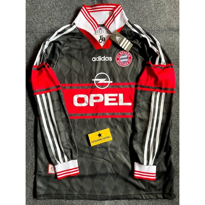 BAJU JERSEY BAYERN MUNCHEN RETRO 1998 1999 98 99 2000 2001 00 01 AWAY HOME Blokecore Ls longsleeve P