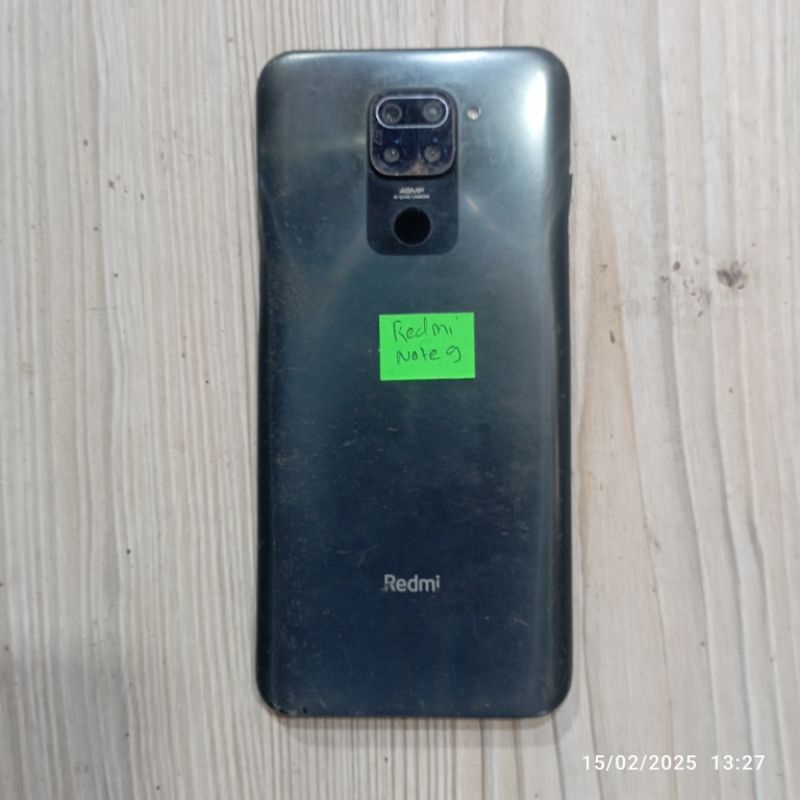 Mesin Xiaomi Redmi Note 9 Hidup Unit