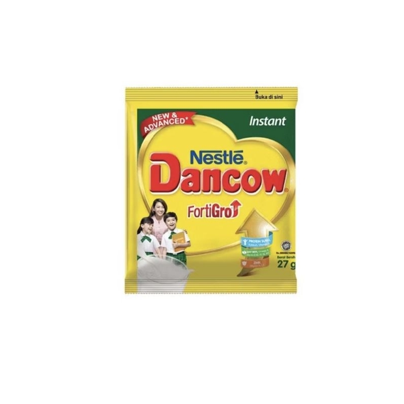 

Susu Dancow Fortigro Sachet 27gr