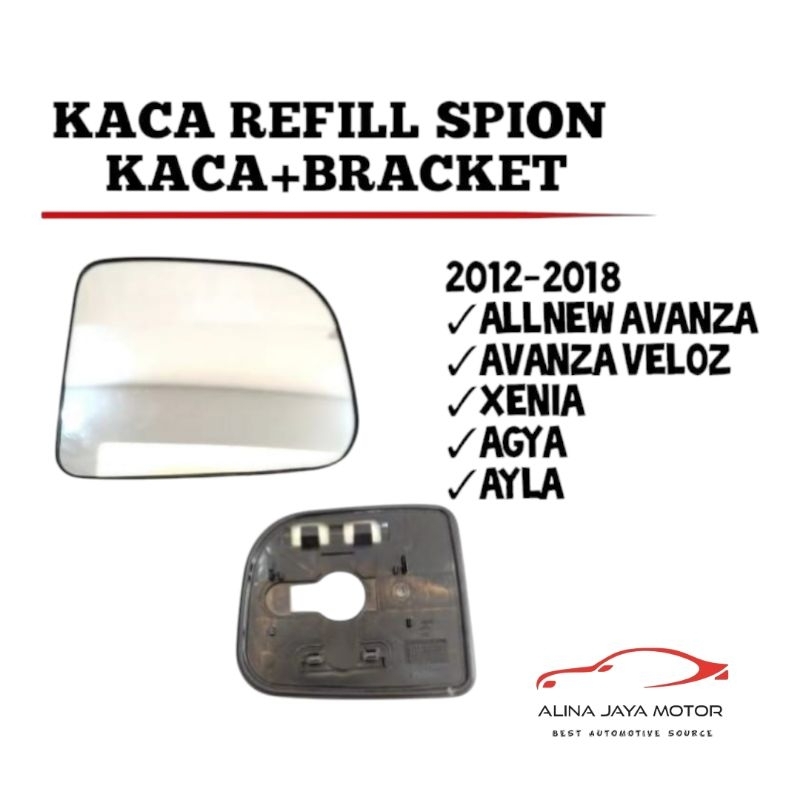 REFILL KACA SPION MOBIL  ALL NEW AVANZA, VELOZ, XENIA, AGYA, AYLA TAHUN 2012-2018