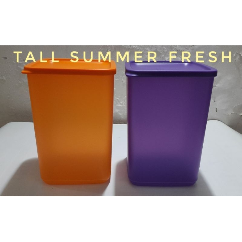 Toples | Wadah Snack | Tall Summer Fresh Tupperware