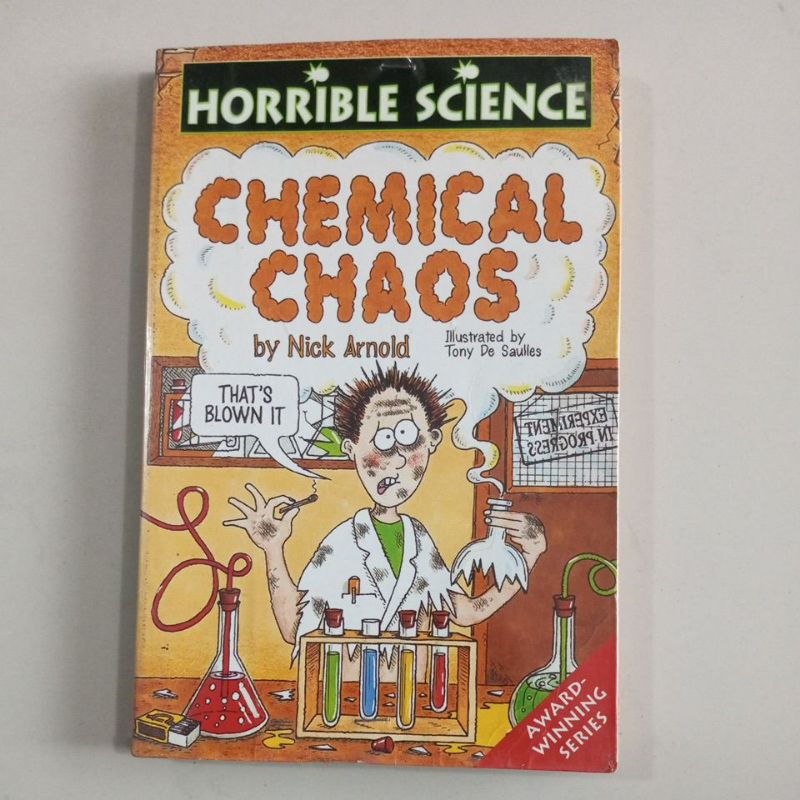 BUKU HORRIBLE SCIENCE CHEMICAK CHAOS BY NICK ARNOLD
