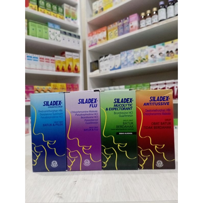 SILADEX SIRUP 60ML/Siladex Merah/Siladex Hijau/Siladex Biru/Siladex Ungu