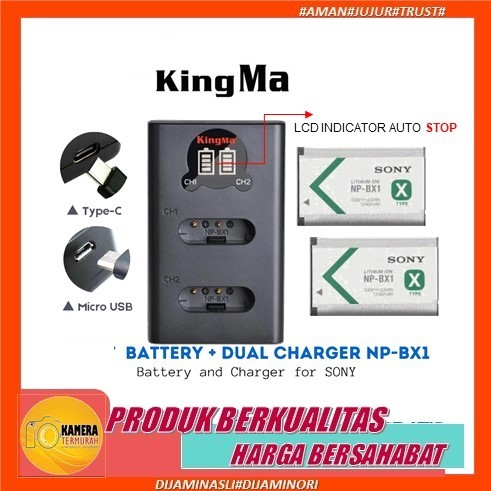 BATERAI SONY DSC RX100 HDR AS15 RX1 H400 AS10 HX300 WX300 HX50V CX405 BATRE NP-BX1+ QUICK CHARGER