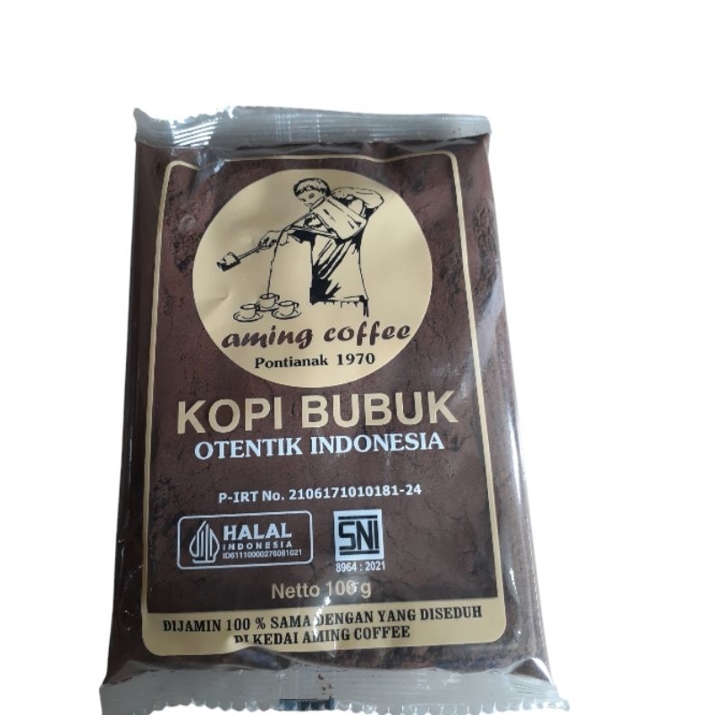 

Aming Kopi Bubuk Khas Pontianak 100gr