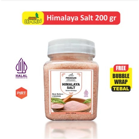 

Suur Lemoen Garam Himalaya - Himalayan Salt 100gr & 200gr Premium Original By LEMOEN JAKARTA TIMUR