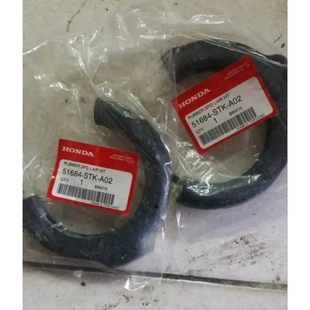 karet tapak per shock depan crv 2007 2008 2009 2010 2011 2012 2013 ori