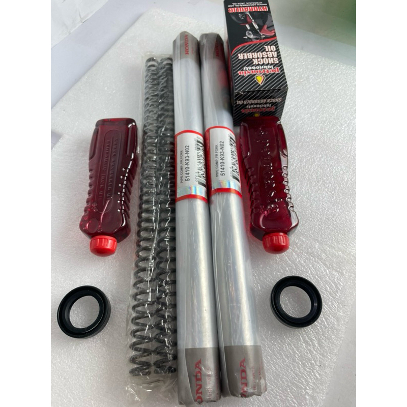 Paket As Shock Depan (K93) Buat Motor Scoopy Esp 2018-2020 (paket+per)