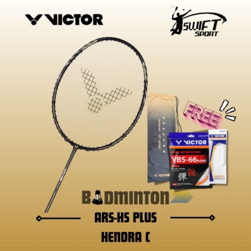 Raket badminton victor ars-hs plus hendra c / Ars-Hs Plus Hendra / Ars HS Plus Hendra / original