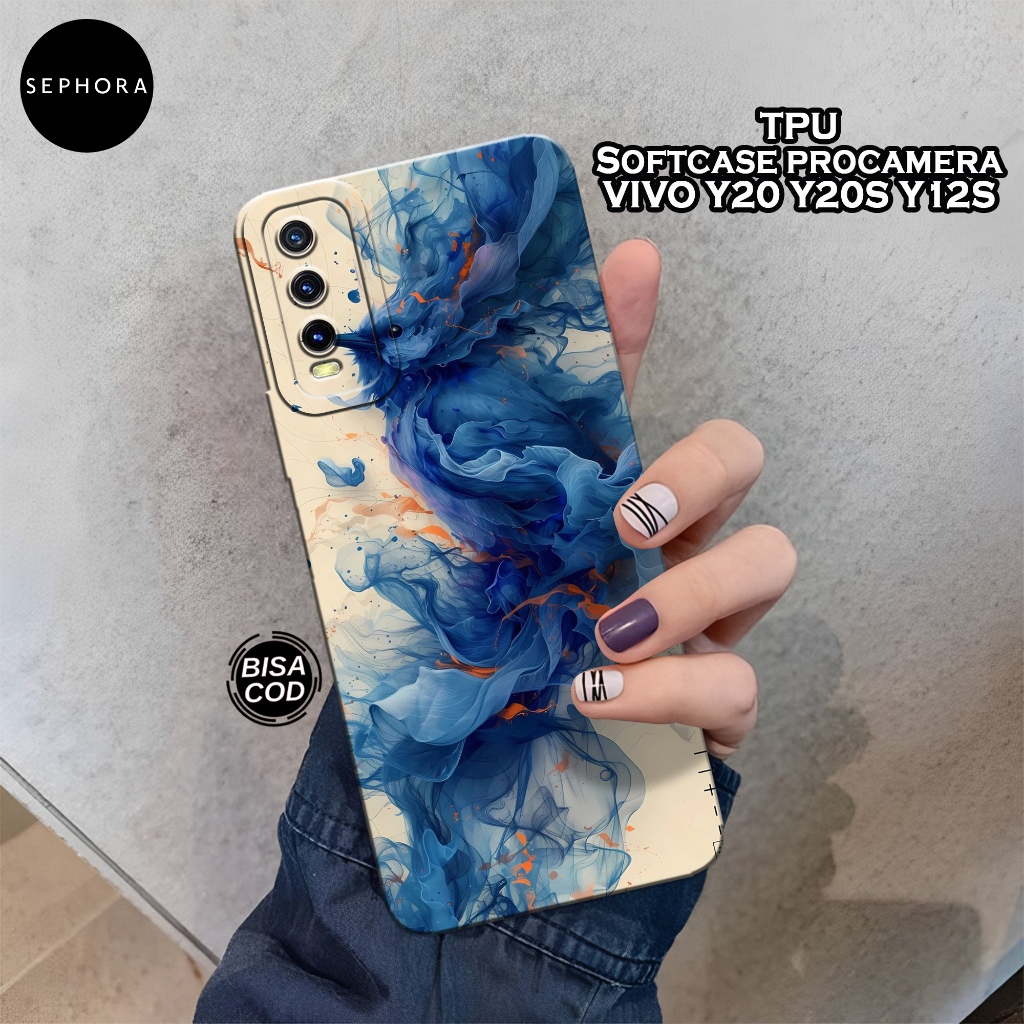 Case VIVO Y20/Y20S/Y12S/Y12A Terbaru - Fashion Case Abstrak - Softcase VIVO Y20/Y20S/Y12S/Y12A - Cas
