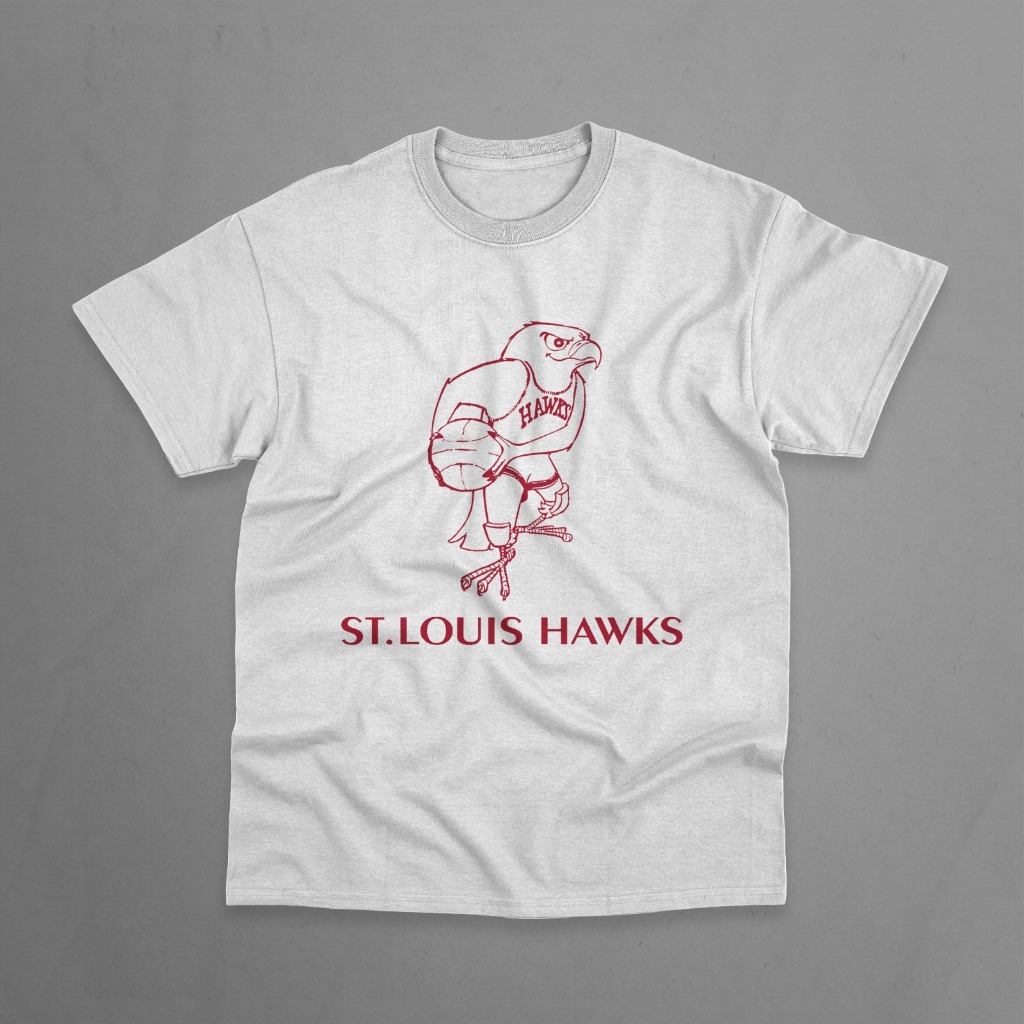 KAOS HAWKS // T-SHIRT HAWKS // ATLANTA HAWKS // T-SHIRT BASKET NBA // KAOS BASKET NBA // 016