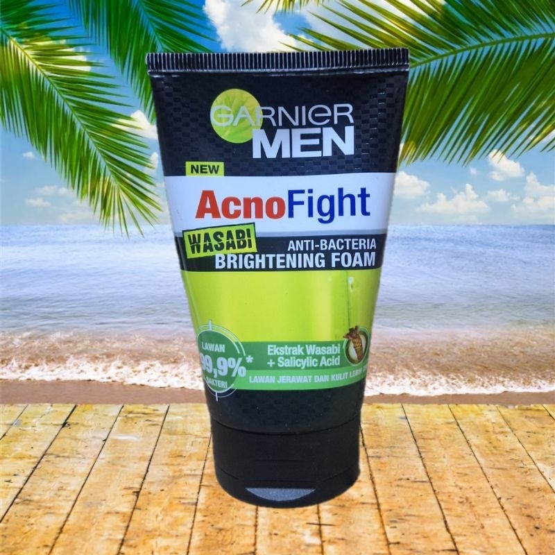 GarnierMEN Facewash, Sabun Cuci Muka Pria 100ml