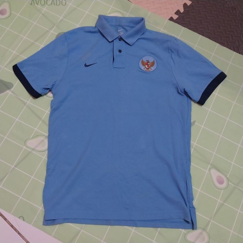 Kaos Polo Timnas Size L tok Polo Shirt Timnas 2012 AFF Kaos Polo Timnas Originals