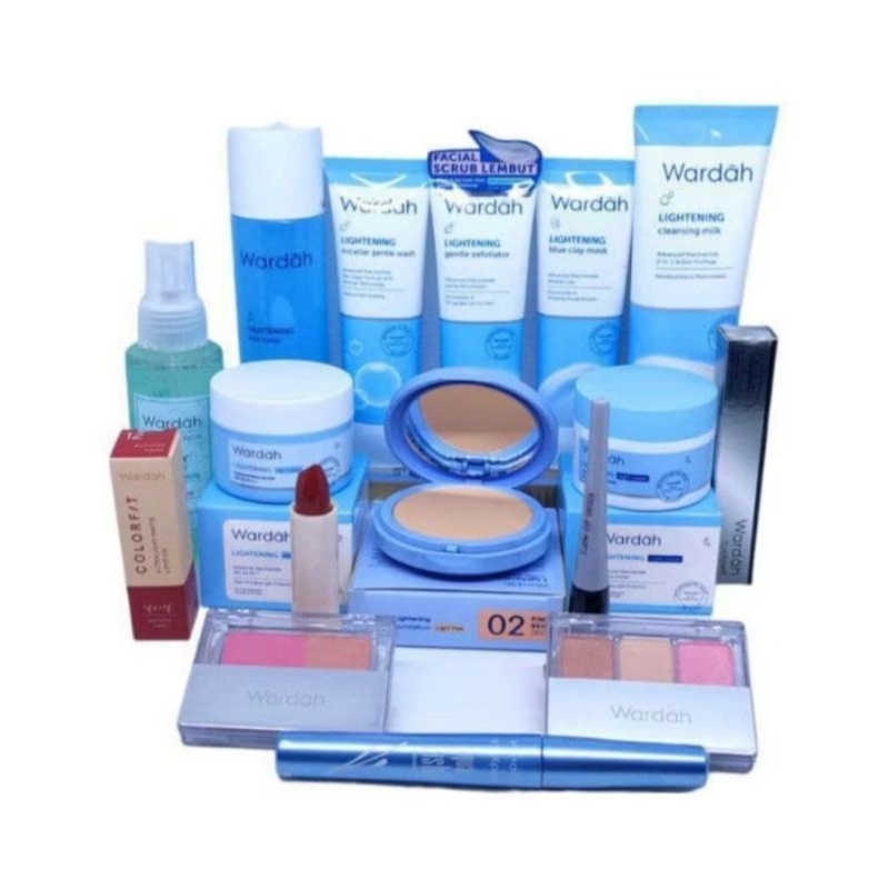 1 set produk wardah