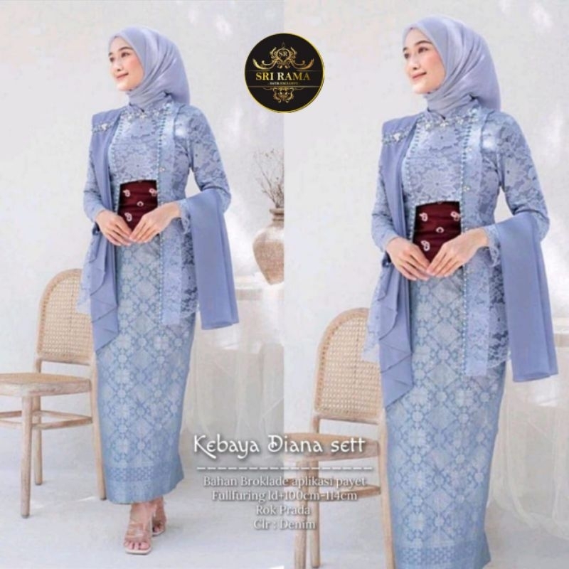 kebaya diana sett