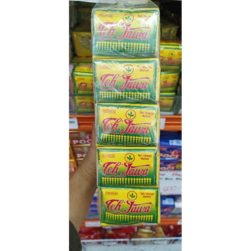 

Teh Jawa Premium Hijau - Kemasan 1pack pack (10pcs) berat @45gram