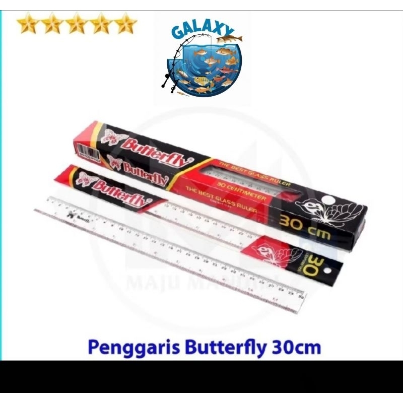 

Penggaris Butterfly 20CM & 30CM Tebal PER 1 PCS