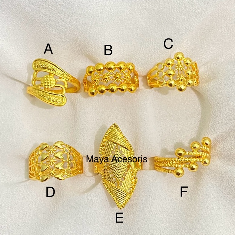 Disc Cincin Tembaga Imitasi Emas 24 K Termurah