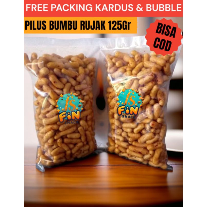 

Pilus Bumbu Rujak Makanan Ringan Snack Kiloan Cemilan 125 Gram