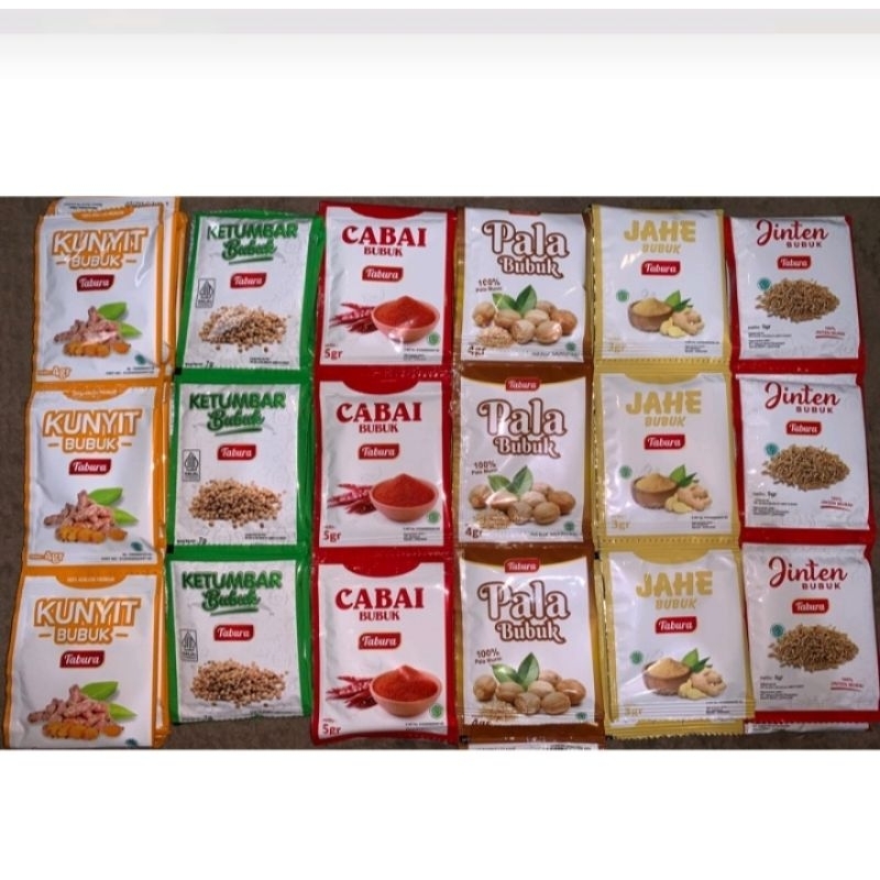 

BUMBU BUBUK/BUMBU TABUR Merk RANDOM