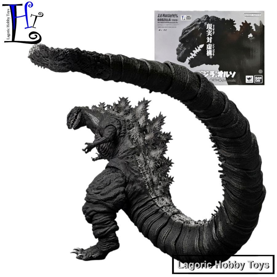 SHM S.H.MonsterArts Godzilla -1 Minus One 2023 Minus Color Ver. Bandai Mainan Figure  Sebelum Order,