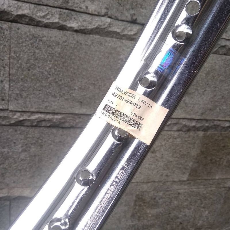 Velg depan rim 140x18 original ori win gl max pro glmax glpro megapro mega pro