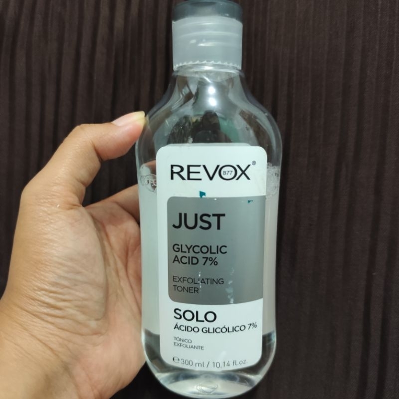 PRELOVED Revox Just Glycolic Acid 300ml (sisa 210ml, exp 11/2025)