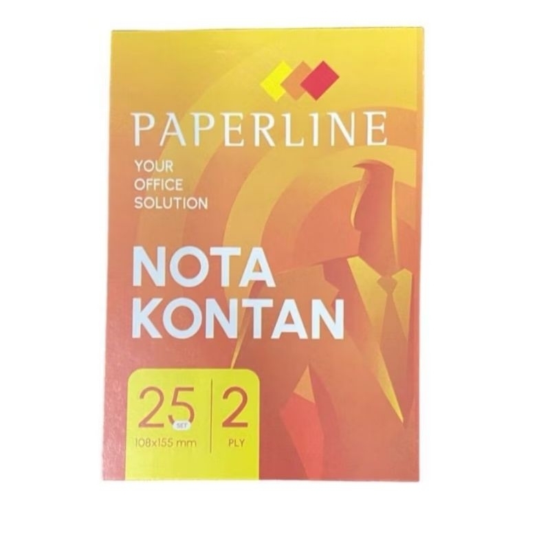 

[SATUAN] PAPERLINE Buku Nota Kontan Kecil Rangkap 2 PlyNCR / K2 Per PCS