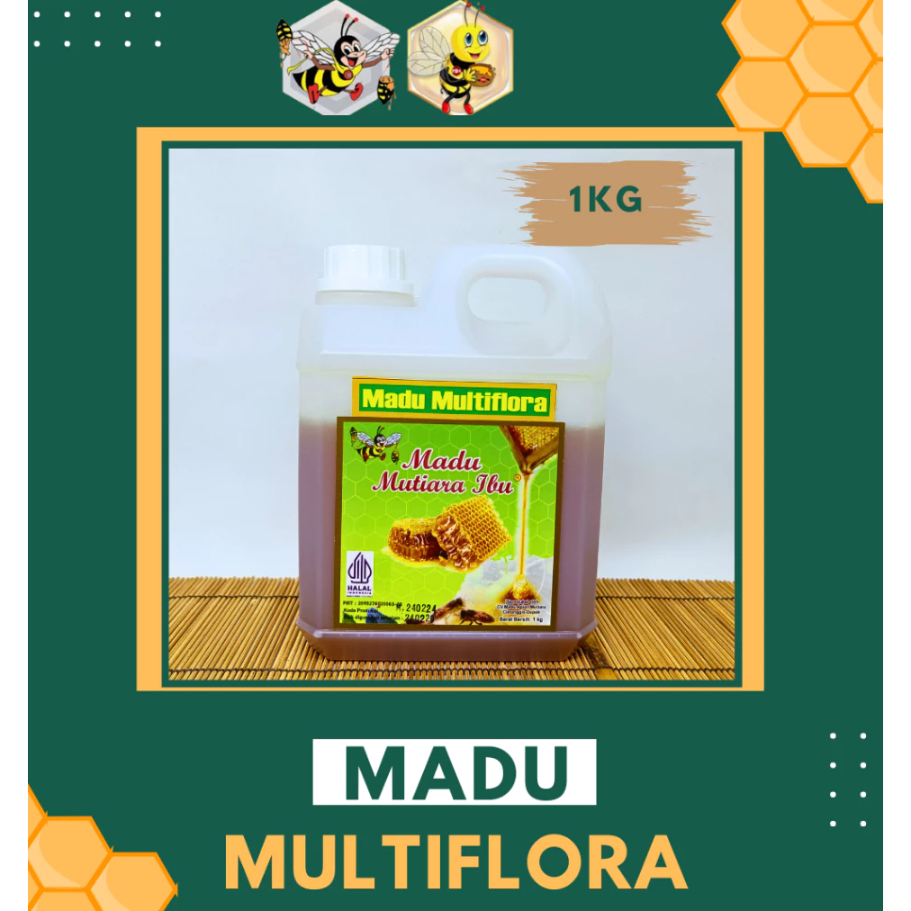 

1 KG - MUTIARA IBU MADU MULTIFLORA