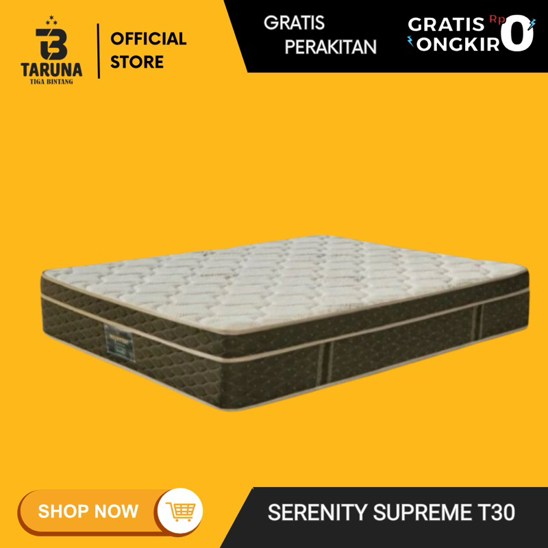 KASUR SPRINGBED ELITE SERENITY SUPREME UKURAN 160*200 120*200 180*200 KASUR SERENITY TERMURAH