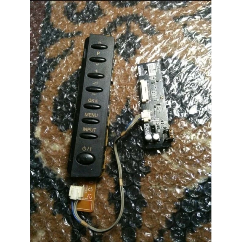 Sensor lampu indikator tombol tv LG 42LD450-TA 42LD450