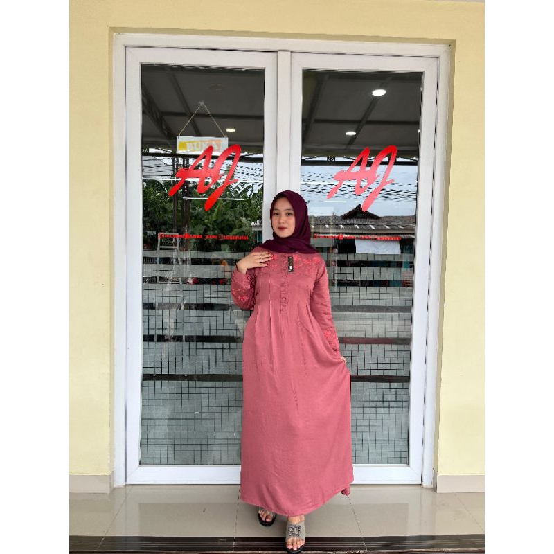 GAMIS ZARA DRESS ZARA REKOMENDASI GAMIS LEBARAN KEKINIAN 2025