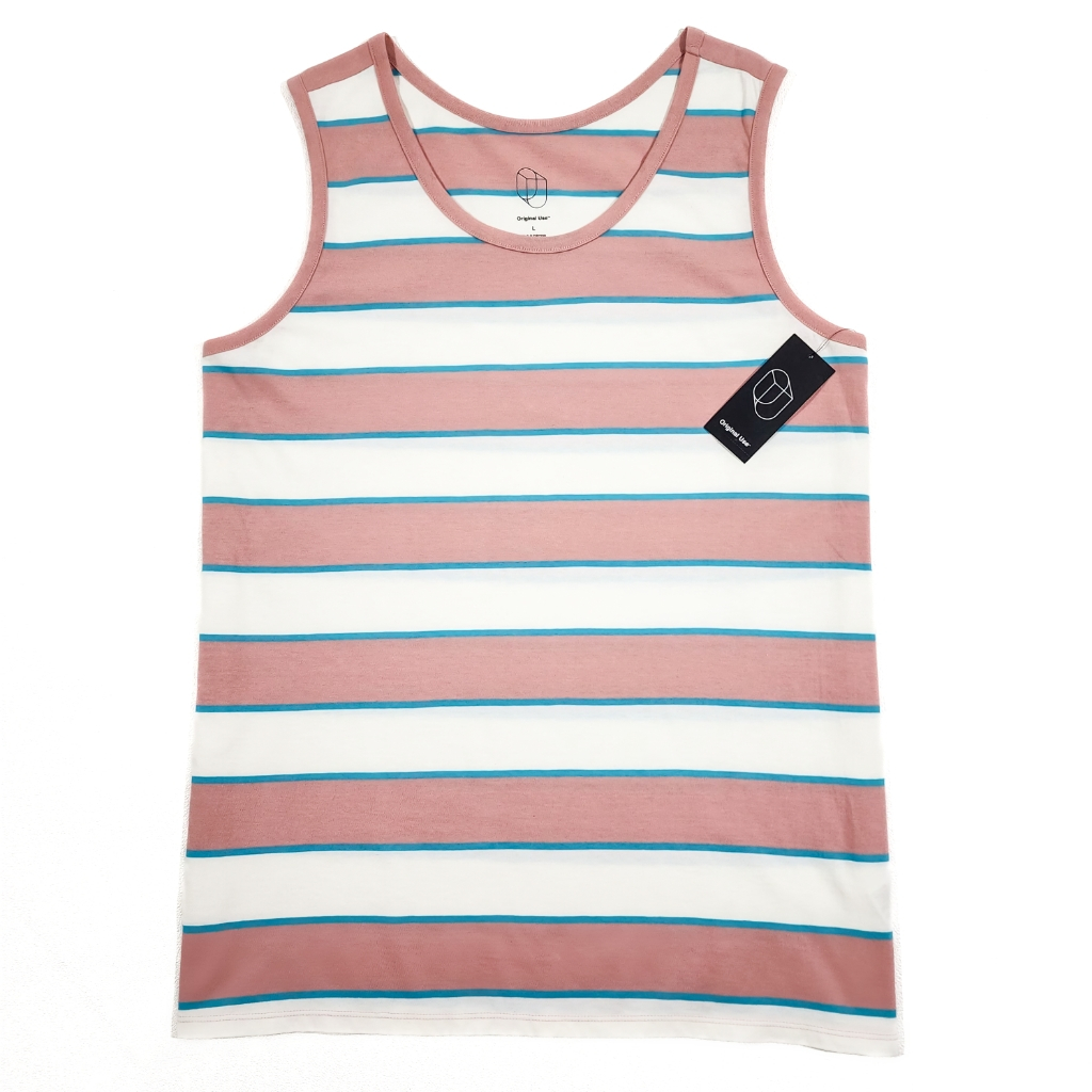 Kaos Singlet Pria tanktop ORIGINAL USE | Katun Adem Halus