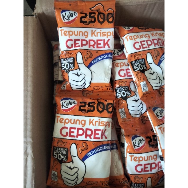 

[KOBE] Tepung krispi Geprek