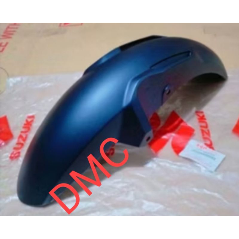 Slebor Spakbor depan motor Suzuki Satria FU New Facelit 2014 warna biru hitam merah abu abu graySleb