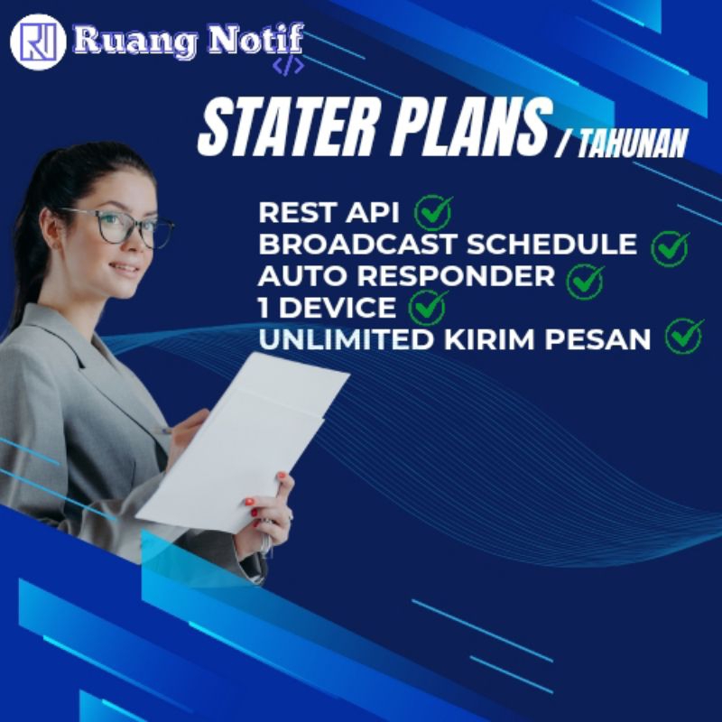 Langganan Layanan Ruang Notif WA Gateway Tahunan