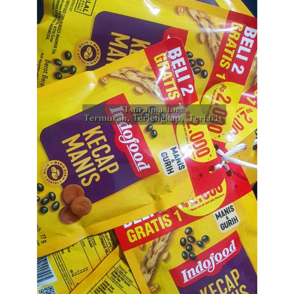 

9pcs kecap kental manis indofood