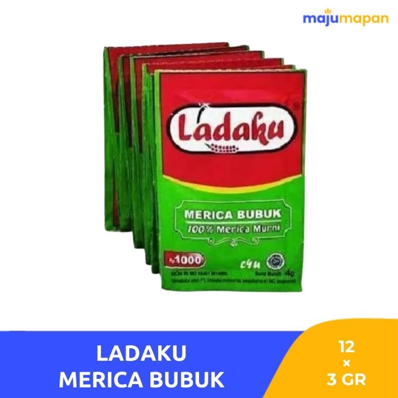 

Ladaku Merica Bubuk Renceng 12×3gr