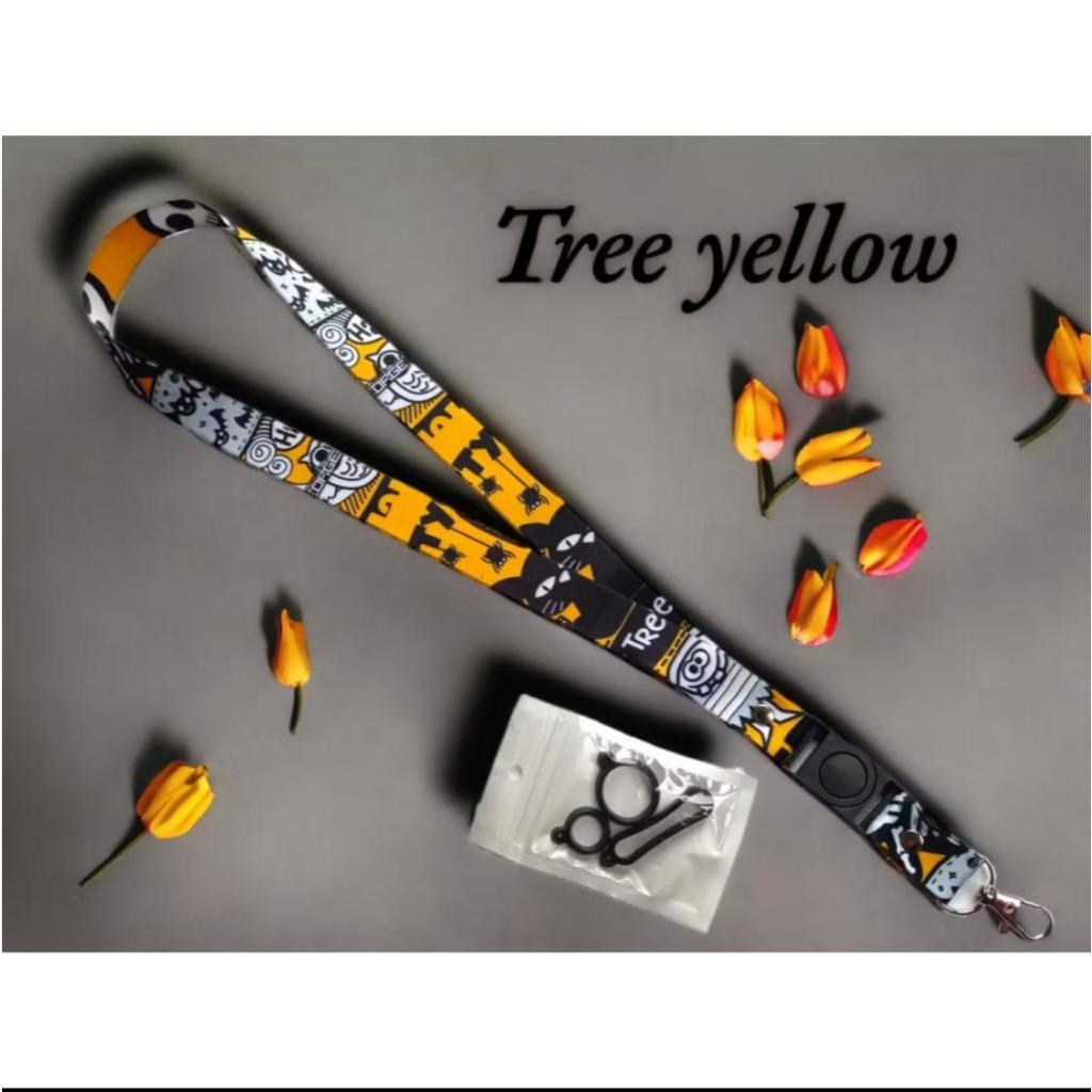 

Lanyard Gantungan Name Tag Motif Tree Yellow Kualitas Premium