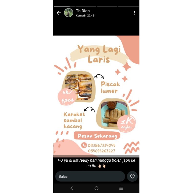 

picok lumer dan karoket