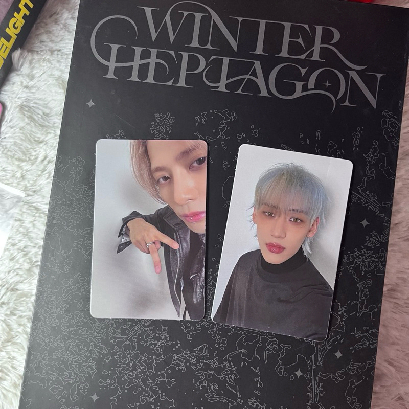 PHOTOCARD ALBUM GOT7 WINTER HEPTAGON OFFICIAL